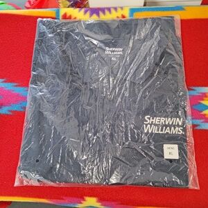 Sherwin Williams Embroidered Logo Performance Polo Shirt XL New